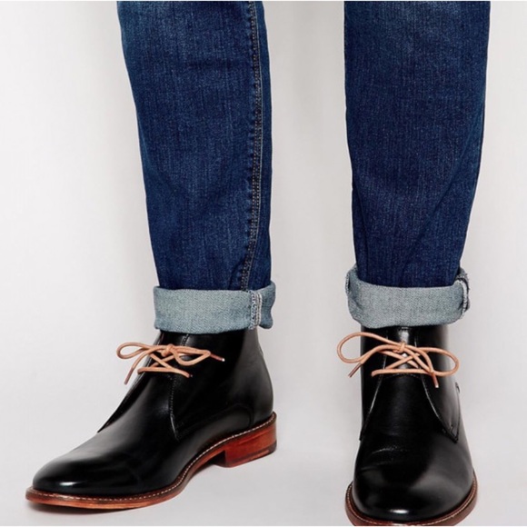 Ted Baker Tolson chukka boot lace up dress shoes size 10 black